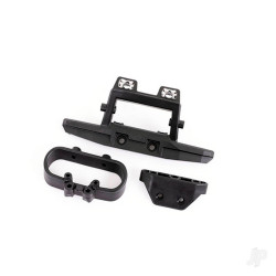 Traxxas Bumper, rear / bumper mount (fits 4WD Rustler) (for LED light kit installation) 6737X