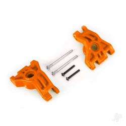Traxxas Carriers, stub axle, rear, extreme heavy duty, orange (left & right)/ 3x41mm hinge pins (2)/ 3x20mm BCS (2) (for use with #9080 upgrade kit) 9050T