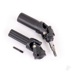 Traxxas Driveshaft assembly, front, extreme heavy duty with 6mm axle (1)/ screw pin (1) (left or right) (fully assembled, ready to install) (for use with #9080 upgrade kit) 9051