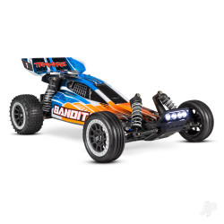 Traxxas Orange Bandit 1:10 2WD RTR Electric Off-Road Buggy (+ TQ 2-ch, XL-5, Titan 550, 7-Cell NiMH, DC charger, LED lights) 24054-61-ORNG