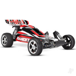 Traxxas Red Bandit 1:10 2WD RTR Electric Off-Road Buggy (+ TQ 2-ch, XL-5, Titan 550) 24054-4-RED