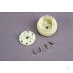Traxxas Main Differential gear with side cover plate & screws 2381