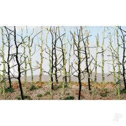 JTT Woods Edge Trees, Bare Green, O-Scale, (8 per pack) 95630