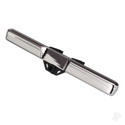 Traxxas Bumper, Rear (chrome) / bumper mount / 3x10 BCS (2 pcs) 8068