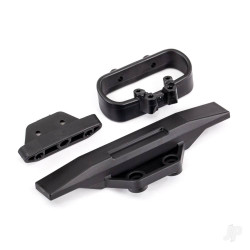 Traxxas Bumper, Rear / Bumper Mount, Rear / Bumper Support, Rear 9036