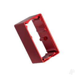 Traxxas Servo case, aluminium (Red-anodised) (middle) (for 2255 servo) 2253