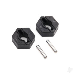 Traxxas Wheel Hubs, hex (2 pcs) / axle pins (2.5x12mm) (2 pcs) 4954