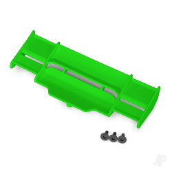 Traxxas Wing, Rustler 4X4 (Green) / 3x8 FCS (3 pcs) 6721G