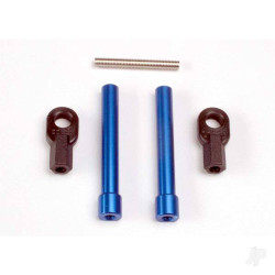 Traxxas Bellcrank posts, aluminium (2 pcs) / steering link threaded rod (3x25mm) / Long rod ends (2 pcs) 4944