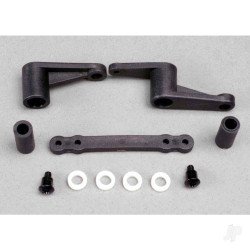 Traxxas Steering Bellcranks (2 pcs) / Bellcrank bushings (5x8x2.5mm) (4 pcs) / Bellcrank post spacers (2 pcs) / draglink / 3x8mm shoulder screws (2 pcs) 4943