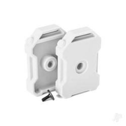 Traxxas Fuel canisters (white) (2 pcs) / 3x8 FCS (1pc) 8022X