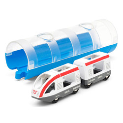 BRIO 33890 Tunnel & Travel Train for Wooden Train Set