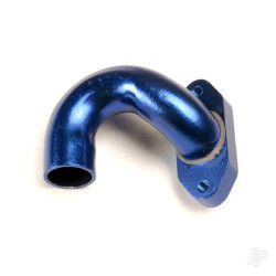 Traxxas Exhaust header, Blue 4940