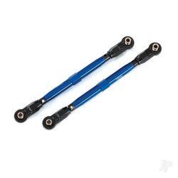 Traxxas Toe links, front (TUBES blue-anodised, 6061-T6 Aluminium) (2) (for use with #8995 WideMaxx suspension kit) 8997X