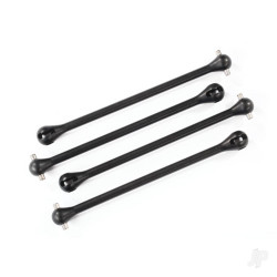 Traxxas Driveshaft, Steel constant-velocity (shaft only, 109.5mm) (4 pcs) (for conversion of #8950X driveshafts to WideMaxx suspension) 8996A