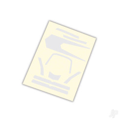 Traxxas Decals, high visibility, white 7984