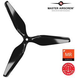 Master Airscrew 9x4.5 Multirotor 3 Blade Propeller Set x2 Black 3M09X45SB2