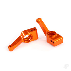 Traxxas Carriers, stub axle (orange-anodised 6061-T6 aluminium) (Rear) (2 pcs) 1952T