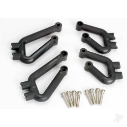 Traxxas Bumper mounts, Front (left & right) / bumper mounts, Rear (left & right) / 3x12mm RHM screws (8 pcs) 4936