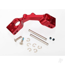 Traxxas Carriers, stub axle (Red-anodised 6061-T6 aluminium) (Rear) (2 pcs) 1952A
