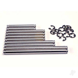 Traxxas Suspension pin Set, hard chrome ( with E-clips) 1939