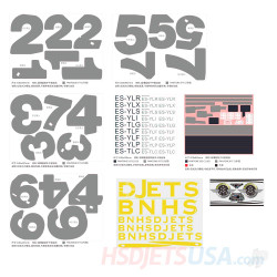 HSD Jets Decals (for L-39 BNH) 2