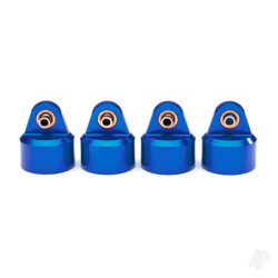 Traxxas Shock caps, aluminium (Blue-anodised), GT-Maxx shocks (4 pcs) 8964X