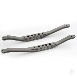 Traxxas Chassis braces, lower (2 pcs) (grey) 4923A