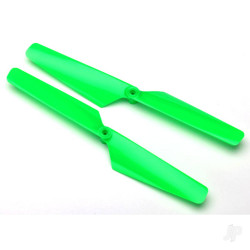 Traxxas Rotor blade Set, Green (2 pcs) / 1.6x5mm BCS (2 pcs) 6631