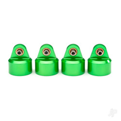 Traxxas Shock caps, aluminium (Green-anodised), GT-Maxx shocks (4 pcs) 8964G