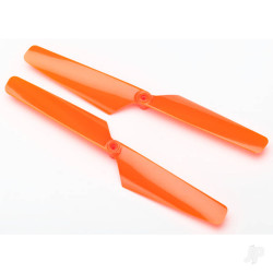 Traxxas Rotor blade Set, orange (2 pcs) / 1.6x5mm BCS (2 pcs) 6630