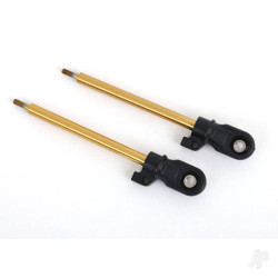 Traxxas Shock shaft, 72mm (GT-Maxx) (TiN-coated) (2) (assembled with rod ends and steel hollow balls) 8963T