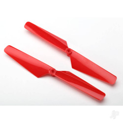 Traxxas Rotor blade Set, Red (2 pcs) / 1.6x5mm BCS (2 pcs) 6628