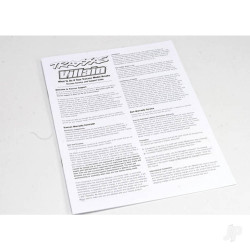 Traxxas Operating instructions, Villain 1599X