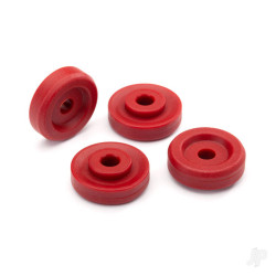 Traxxas Wheel washers, Red (4 pcs) 8957R