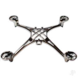 Traxxas Main frame (black chrome) / 1.6x5mm BCS (self-tapping) (4 pcs) 6623X