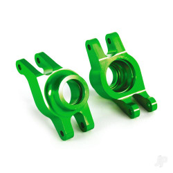 Traxxas Carriers, stub axle (Green-anodised 6061-T6 aluminium) (Rear) (2 pcs) 8952G