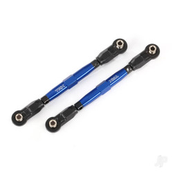 Traxxas Toe links, front (TUBES blue-anodised, 7075-T6 Aluminium, stronger than titanium) (88mm) (2) / rod ends, rear (4) / rod ends, front (4) / Aluminium wrench (1) 8948X