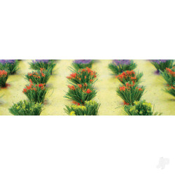 JTT Detachable Flower Bushes, HO-Scale, (30 per pack) 95581