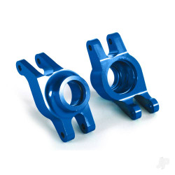 Traxxas Carriers, stub axle (Blue-anodised 6061-T6 aluminium) (Rear) (2 pcs) 8952X