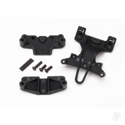 Traxxas Mount, telemetry expander (fits XO-1, E-Revo*, Summit*, all T-Maxx / E-Maxx trucks, Revo 3.3, Slayer Pro 4X4) (*requires Rear Chassis brace #5632) 6556