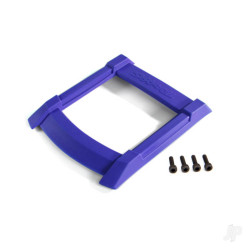 Traxxas Skid plate, roof (Body) (Blue) / 3x12mm CS (4 pcs) 8917X