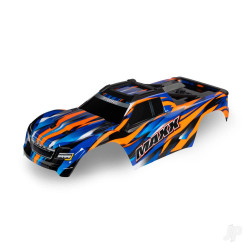 Traxxas Body, Maxx, orange (painted, decals applied) (fits Maxx with extended chassis (352mm wheelbase)) 8918T