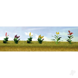 JTT Assorted Flower Plants 4, O-Scale, (10 per pack) 95564