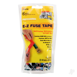 Super Glue E-Z Fuse Silicone Tape Red (1in x 10ft) 15406