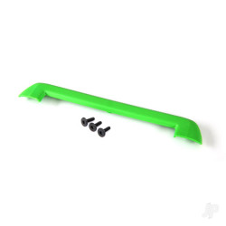Traxxas Tailgate protector, Green / 3x15mm flat-head screw (4 pcs) 8912G