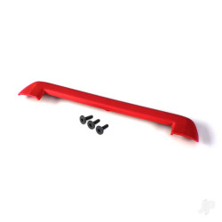 Traxxas Tailgate protector, Red / 3x15mm flat-head screw (4 pcs) 8912R