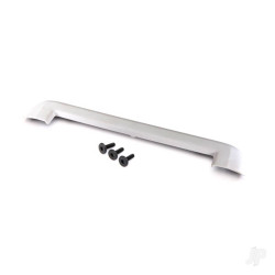 Traxxas Tailgate protector, white / 3x15mm flat-head screw (4 pcs) 8912A