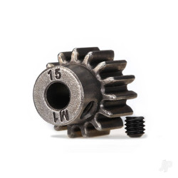 Traxxas 15-T Pinion Gear (1.0 metric pitch) Set (fits 5mm shaft) 6487X