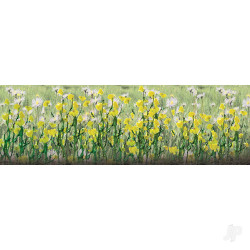 JTT Daisies, 7/8in Tall, O-Scale, (24 per pack) 95544